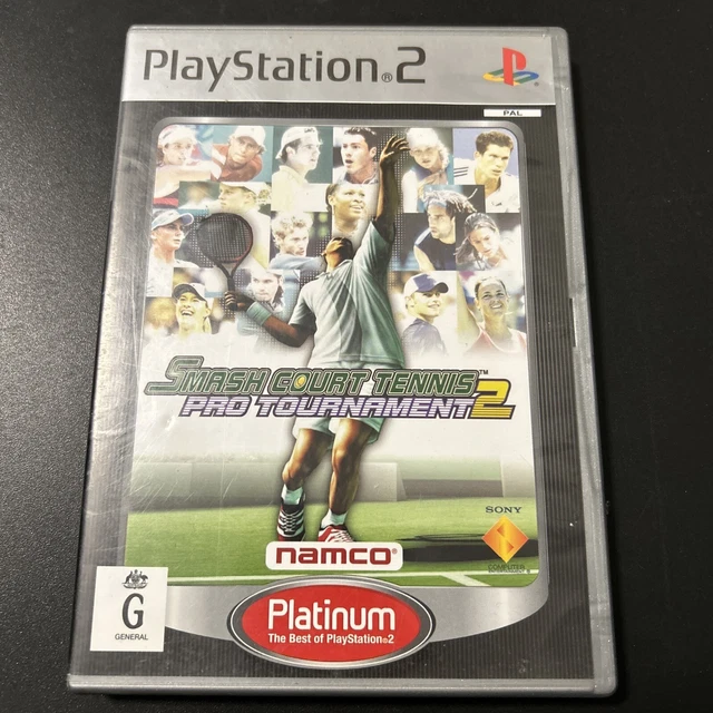 Smash Court Tennis Pro Tournament - PlayStation 2 - PS2 - Complete - PAL