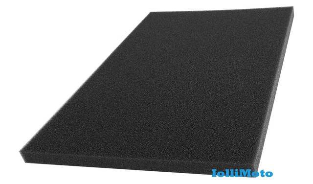 FILTRO ARIA SPUGNA UNIVERSALE RITAGLIABILE 330x330x10mm 60PPI MOTO SCOOTER ATV