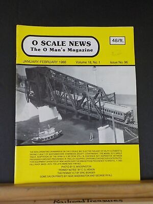 O Scale News #96 1988 Jan Feb The Pennsy H-7