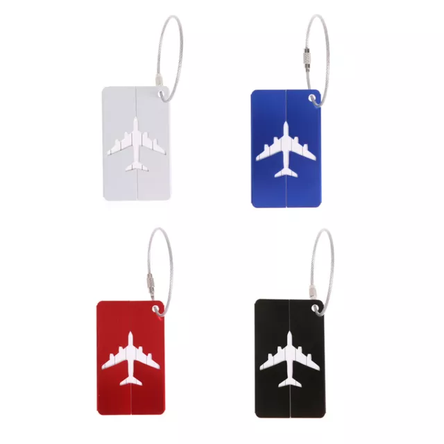E# Luggage Bags Travel Accessory Airplane Creative Travel Suitcase Label Strap T