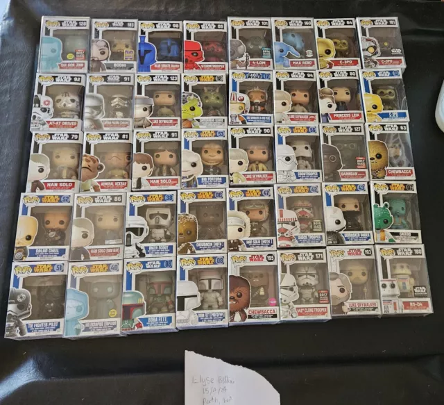 Assorted Star Wars Pop Vinyls (PRICED INDIVIDUALLY, SEE DESCRIPTION)