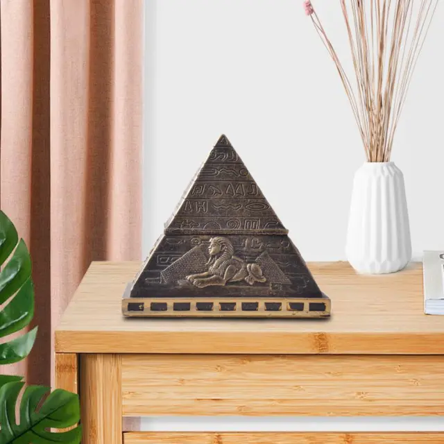 Ägypten Pyramide Skulptur Home Office Aufbewahrung Schmuckschatulle Dekoration