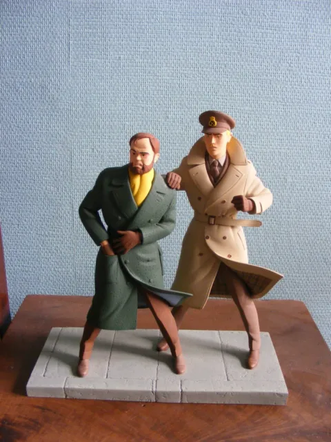 Blake et Mortimer N° 219 / 400 - statuette Marque Jaune Jacobs