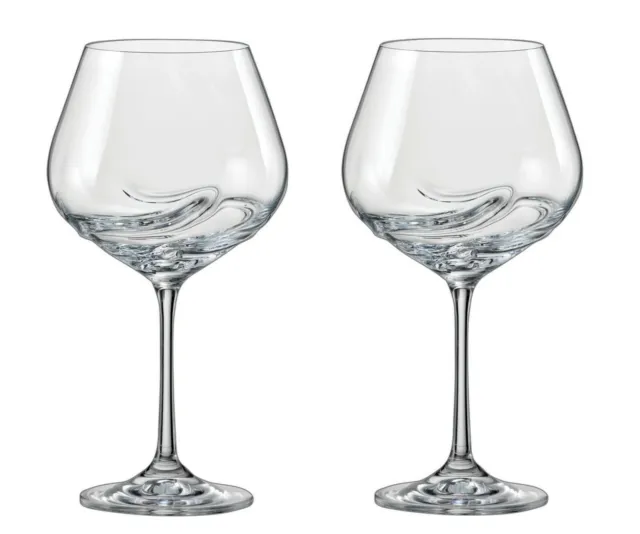 Bohemia Crystal Turbulence Aerated Wine Glass 570ml 2pc 40774.570