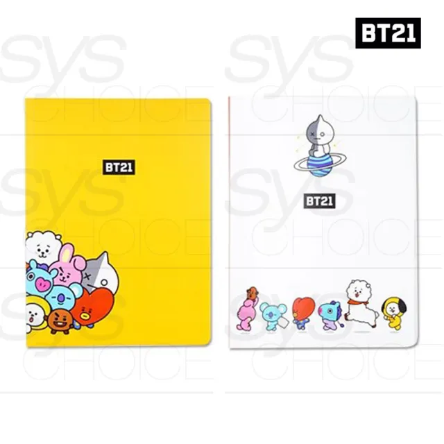 BTS BT21 Official Authentic Goods Clear File 40P 2TYPE SET By Kumhong Fancy