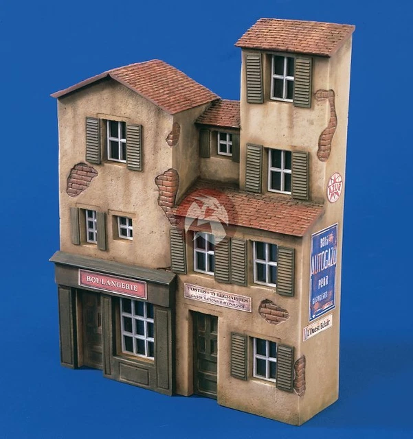 Verlinden 1/35 French Bakery and Post Office Front Section Facade WWII 1606 - NOS Verlinden 1/35 French Bakery and Post Office Front Section Facade WWII 1606 - NOS