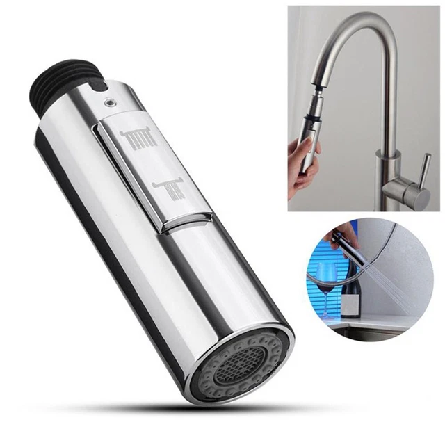 Pull Out Spray Shower Head Setting Kitchen Spare Replacement Tap Sprayer