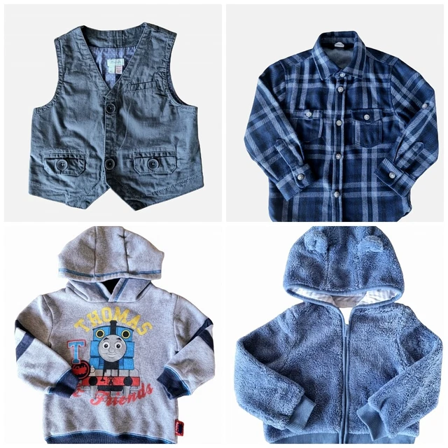 Huge Bundle Baby Boy Clothes Age 18-24 Months 20 Items Mixed Brands Nwt+Used #B 5