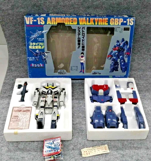 Super Dimension Fortress Macross 1/55 VF-1S Valkyrie – Japan-Import, Transformierbares Roboter-Modell