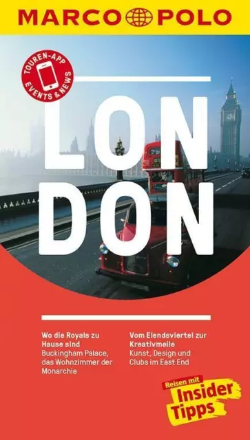 MARCO POLO Reiseführer London von Kathleen Becker (2017, Taschenbuch)