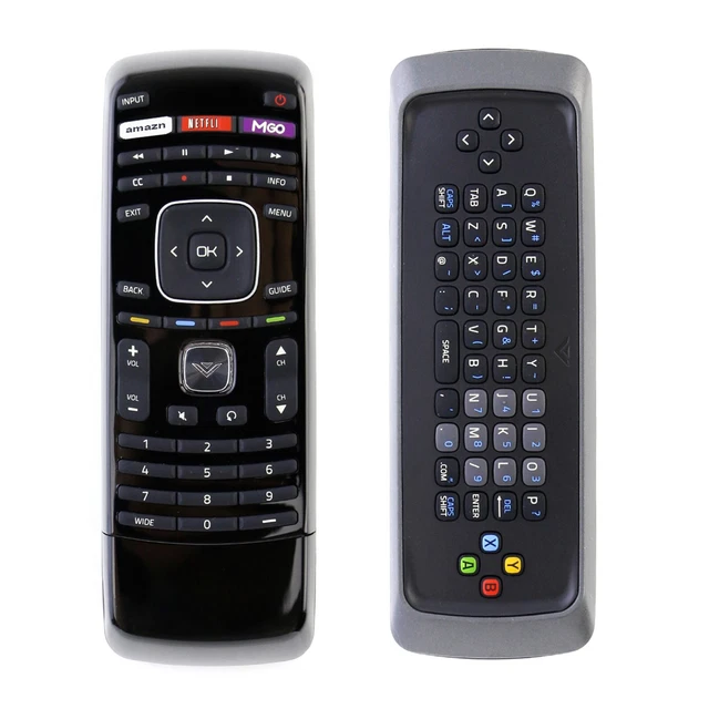 New XRT302 Replaced Keyboard Remote for Vizio TV D650i-B2 E3D320VX M550SV M470SV