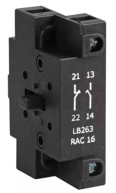 LBAC16RM Isolant Contact N 20a-63a Aux