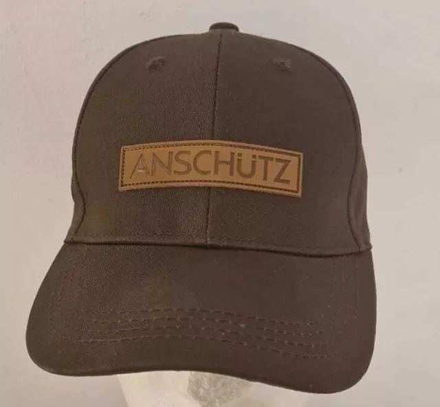 011690, ANSCHÜTZ CAP, Mütze, Basecap, JAGD braun, verstellbar, NEU