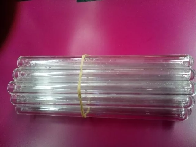 Glass Tubing Borosilicate (Pyrex) Test Tubes 16 Pieces X 12*2Mm X 150Mm 3