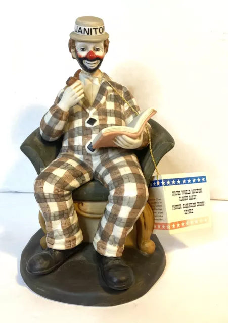 1985 Flambro PAUL JEROME Hobo Make Up Circus World Museum Clown Alley 3521/9500