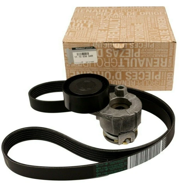 Kit tendeur de courroie d'origine Renault 1.5 dCi 1.4 1.6 16V Megane 117203694R
