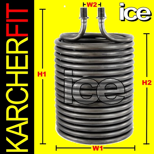 KARCHER HDS 601C ECO STEAM CLEANER BOILER BURNER HEATER COIL ELEMENT 4.