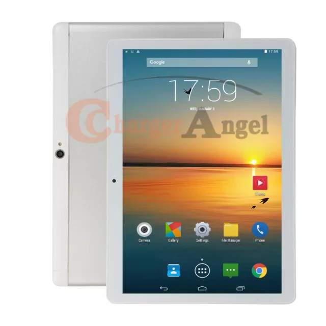 4G 10 In Android 10 HD Game Tablet Computer PC GPS Wifi Dual Camera 10 Core 128G