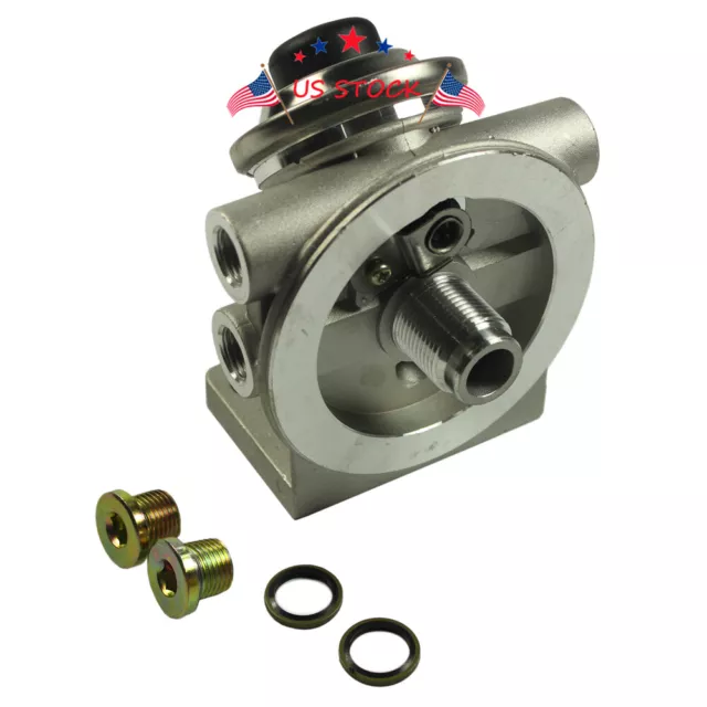 DIESEL FUEL FILTER Mounting Base Hand Priming Pump 114" Spin On Mount