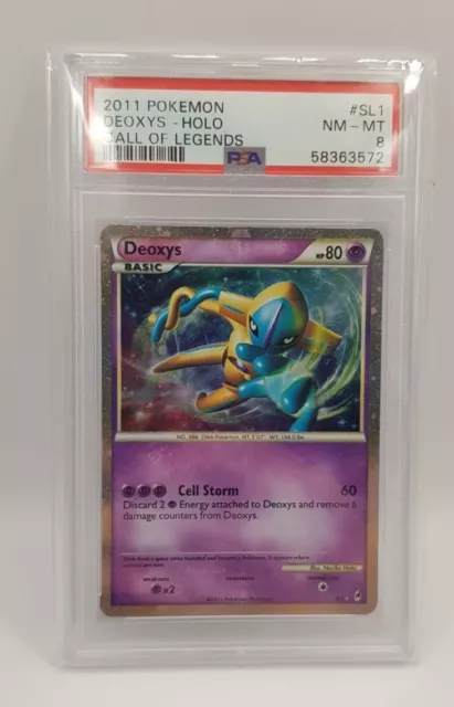 Deoxys - SL1 - Shiny Rare Holo - Pokemon Singles » Call of Legends - Pink  Bunny Games LLC