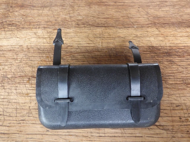 Sacoche de vélo vide pour outils de vélo en cuir vintage