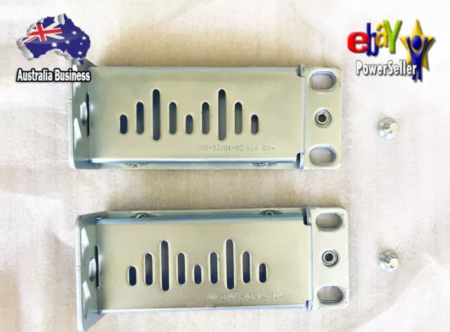Genuine Cisco 19" Rack Mounting Brackets & Screws for 2960CX & 3560CX Switches.