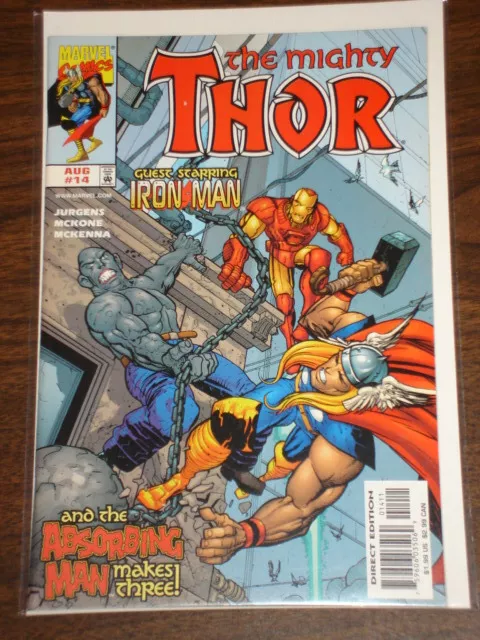 Thor #14 Vol2 The Mighty Marvel Comics August 1999