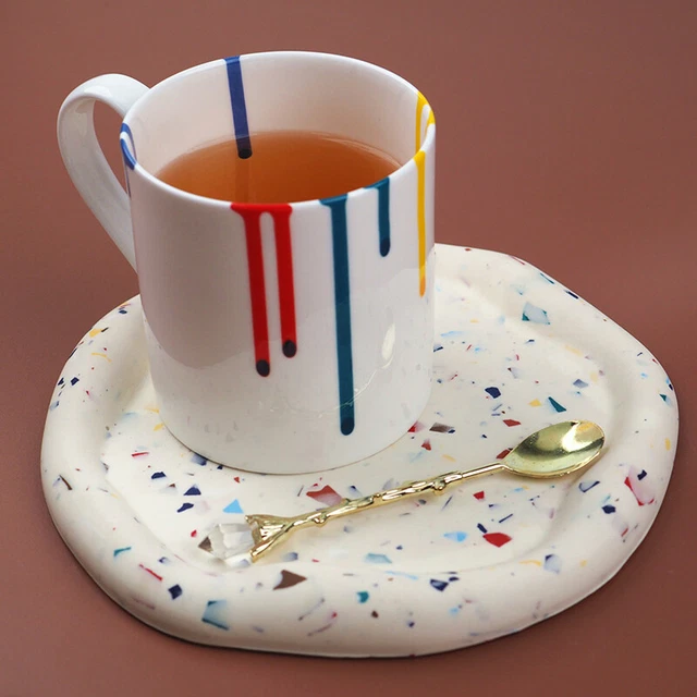 DIY Resin Irregular Clouds Plate Tray Tea Coaster Jewelry Plate Silicone Mold√