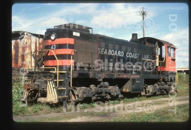 Duplicate Slide SCL Seaboard Coast Line /Seaboad Air Line Paint ALCO S2 43