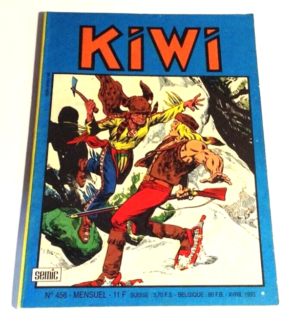 Petit format   KIWI , mensuel N° 456,   Bon état.