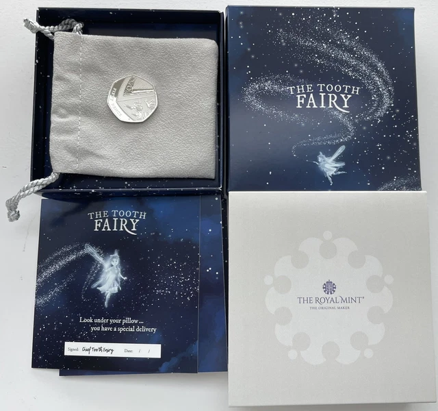 2022 SHIELD 50P Tooth Fairy My Lost Tooth Celebration Set With Privy ...