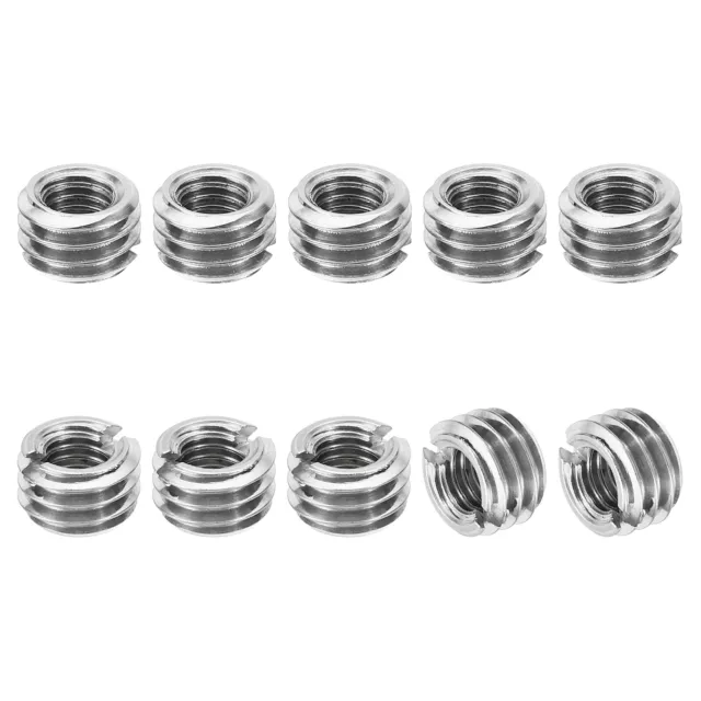 10pc Thread Repair Insert Nut Adapters Reducer M8*1.25 Male to M5*0.8 Female 5mm