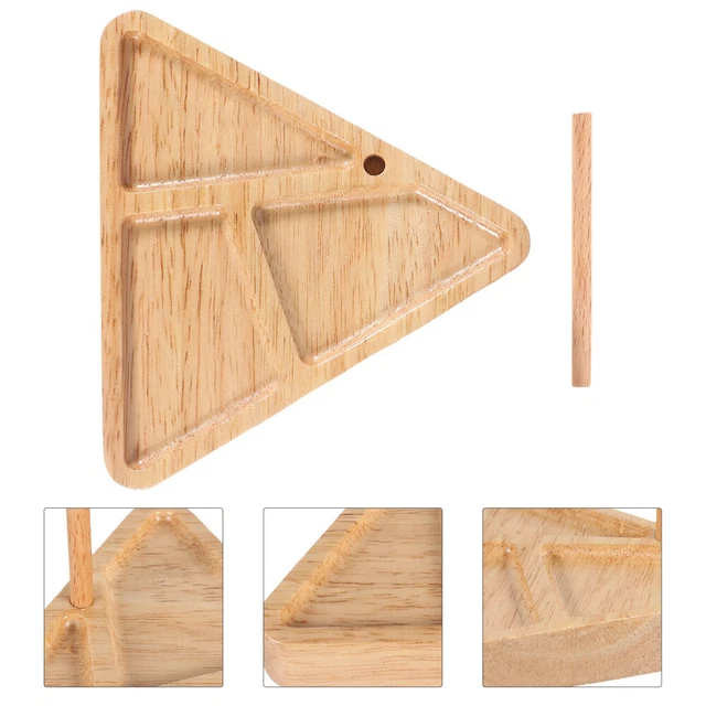 Máquina de tejer cuentas de madera bandeja de cuentas para niños joyería hágalo usted mismo soporte para hacer
