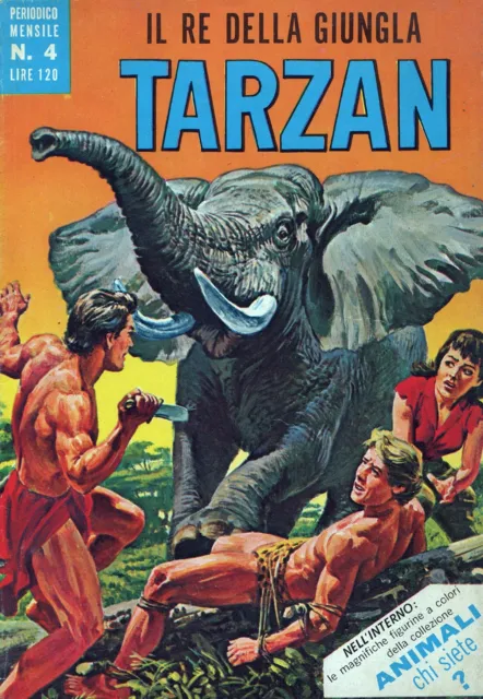 [966] TARZAN ed. Cenisio 1968 I s. n. 4 stato Edicola