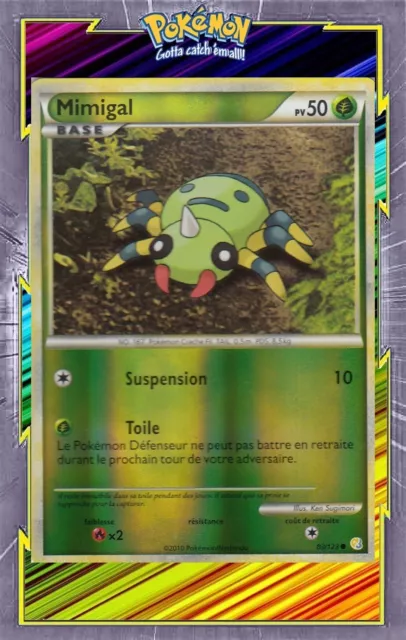 Mimigal Reverse - HS01:HeartGold SoulSilver-83/123-Carte Pokemon Française