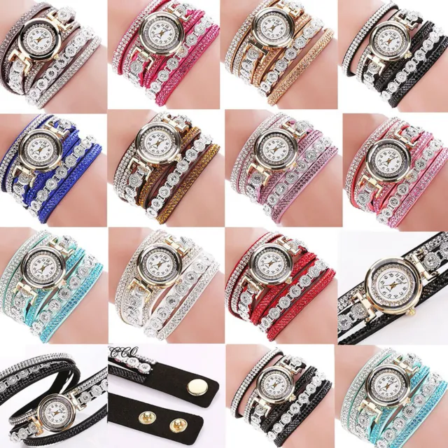 Fashion Women Analog Quartz Wristwatch Ladies Watch Bracelet Watch Velvet Strap