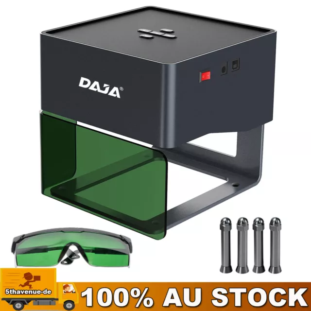 DAJA DJ6 3W 450nm DIY Laser Engraver Marking Engraving Carving Machine 80*80mm