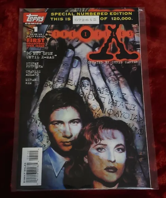 Topps Comics The X Files #1 Special Numbered Edition (#072612 Of 120,000)