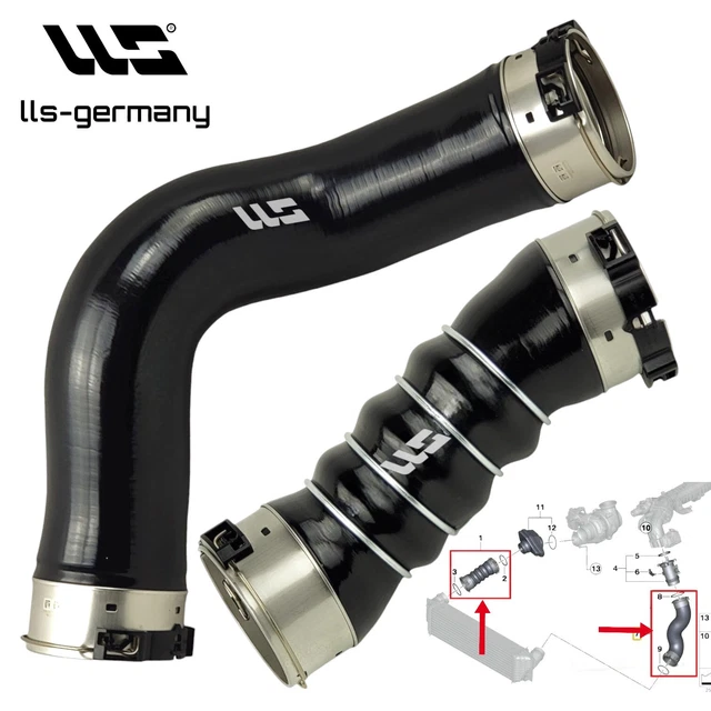 Turbo Ladeluftschlauch Für BMW 5er F11 525d 530d 535d