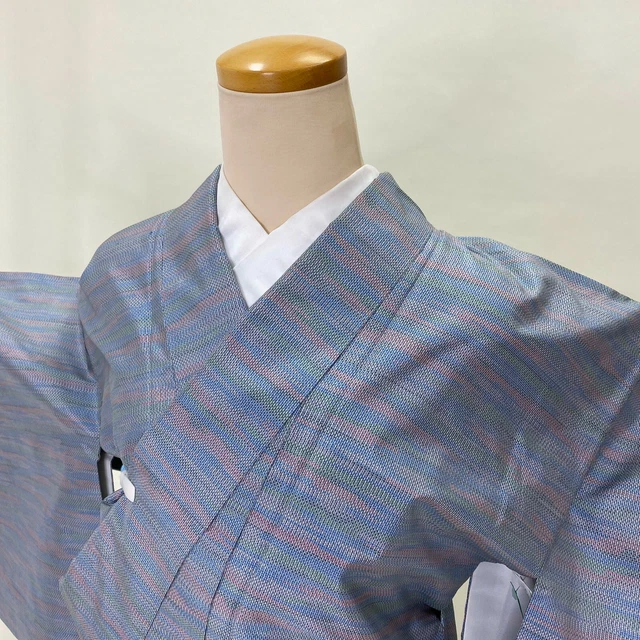 Japanese Kimono / Oshima Tsumugi / Silk / Casual Wear / Haori / G-149