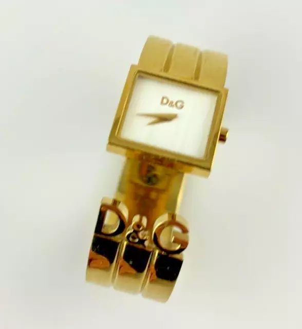 Orologio D&G Dolce Gabbana Quarzo Donna 22 mm Acciaio Non Funziona No Fondello