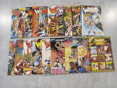 WARP FUMETTO 1 età del bronzo prima stampa 1983 Frank Brunner Gillis Smith Patterson. 