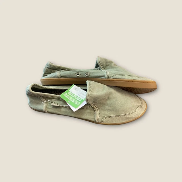 Sanuk Pair O Dice Harbor Mist Women's Casual Slip On Sneakers Size 7 NEW