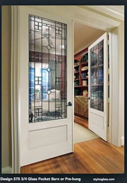 Beautiful Interior 3/4 Glass Heritage Doors   WoW