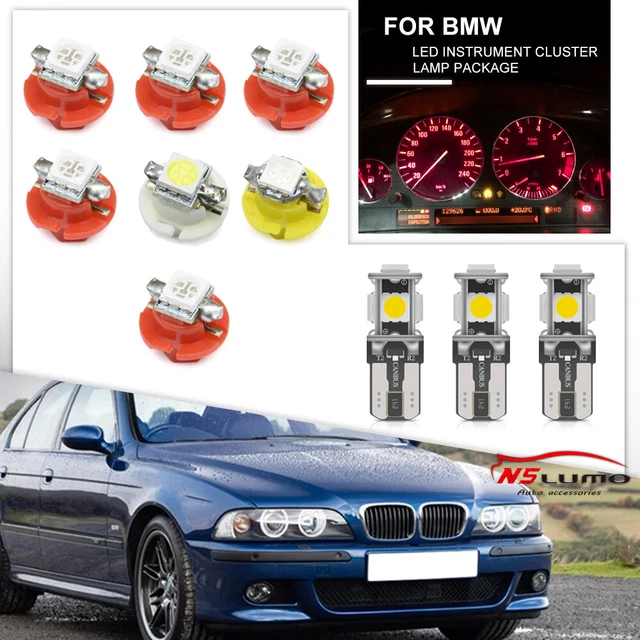 T10 B8.5D Car RGB LED Dashboard Dash Gauge Instrument Light Bulb For BMW E36 E39 T10 B8.5D Car RGB LED Dashboard Dash Gauge Instrument Light Bulb For BMW E36 E39