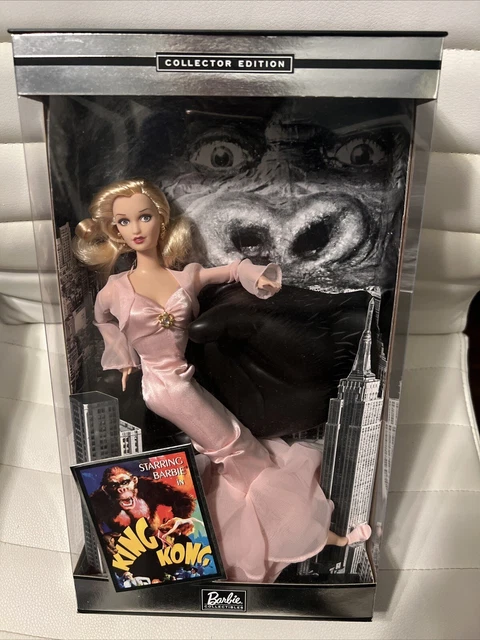 2002 King Kong Barbie Doll 56737 Collector Edition Vintage Mattel NRFB