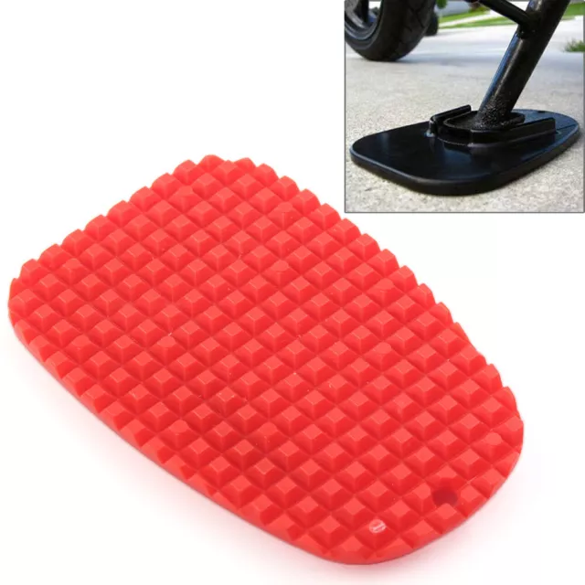 Motorcycle Side Stand  Kickstand Non-slip Plate Extension Support Foot Pad