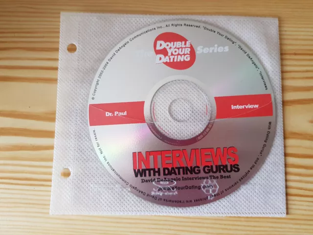 Interviews With Dating Gurus - Dr. Paul and David DeAngelo Double Your Dating CD