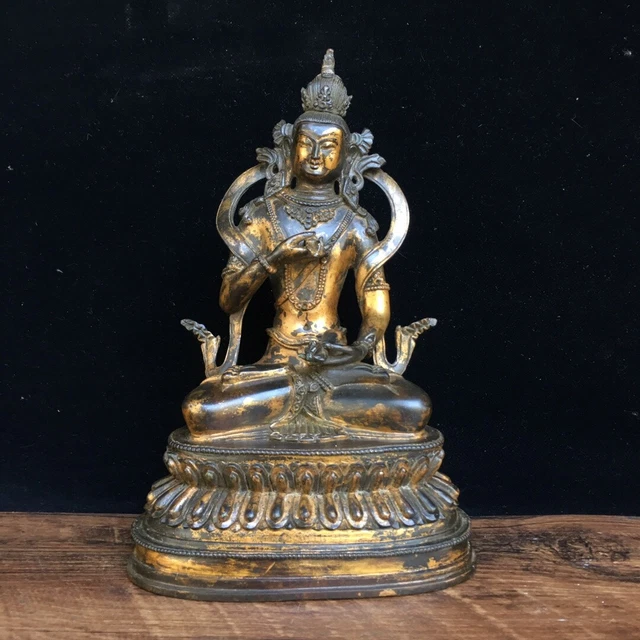 Chinese Exquisite Handmade Guanyin Bronze Statue