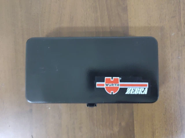 Chiavi A Bussola Set Würth Zebra 1/4 - 34 Pezzi Con Cricchetto, Prolunghe E Bits Per Fai Da Te Cassetta Attrezzi Completa - Foto 10